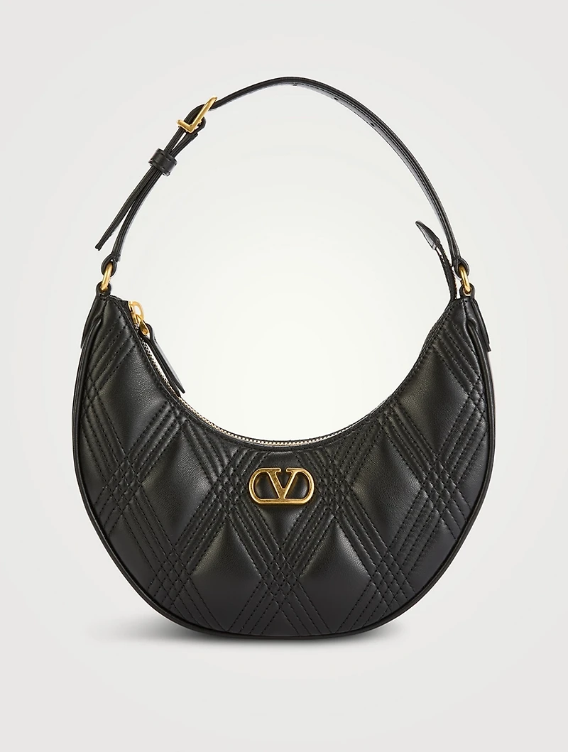 Quiltie 67 Leather Shoulder Bag