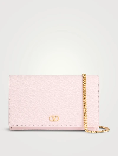 VLogo Leather Wallet-On-Chain