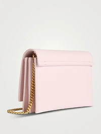 VLogo Leather Wallet-On-Chain