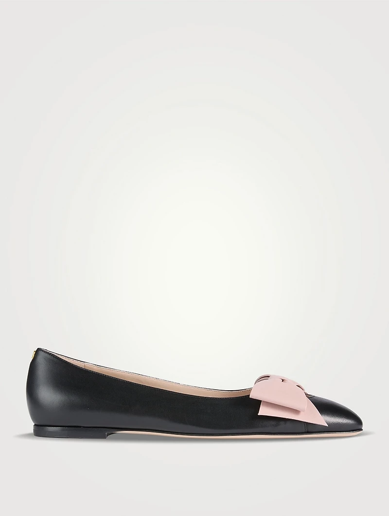 Bowow Leather Ballet Flats