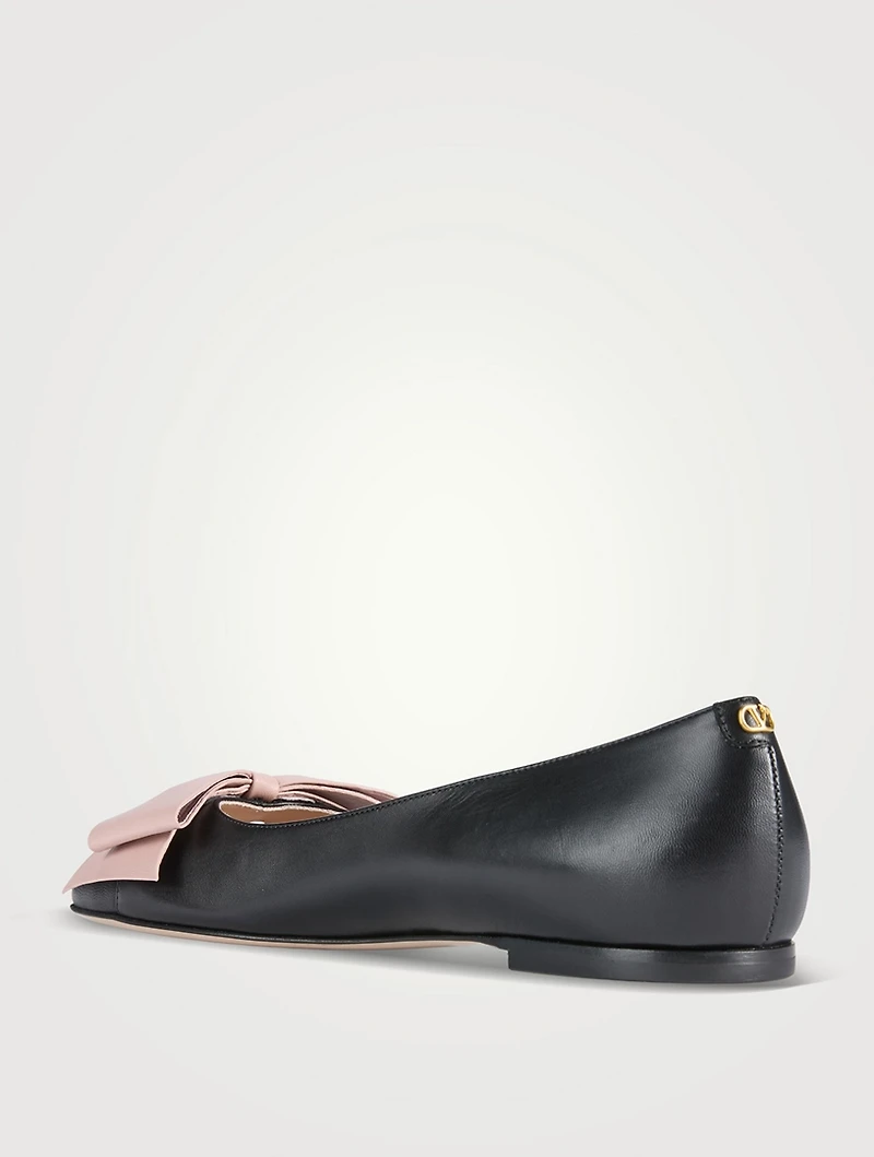 Bowow Leather Ballet Flats