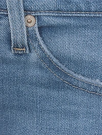 Mari Slim Straight Cropped Jeans