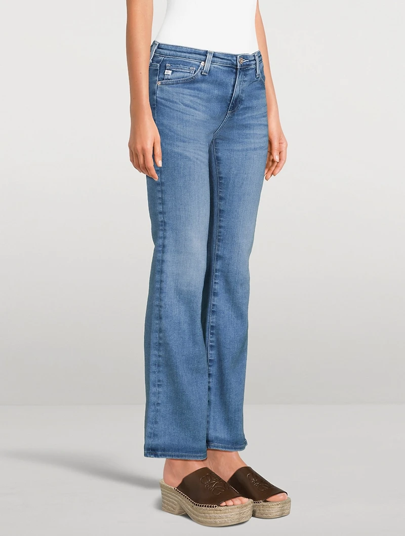Angel Low-Rise Bootcut Jeans