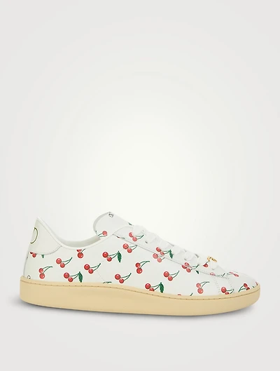 Royco Leather Sneakers Cherryfic Print