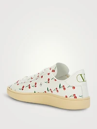 Royco Leather Sneakers Cherryfic Print