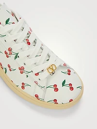 Royco Leather Sneakers Cherryfic Print