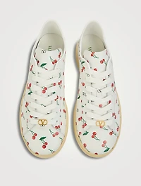 Royco Leather Sneakers Cherryfic Print