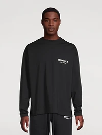 Relaxed Logo Long-Sleeve T-Shirt
