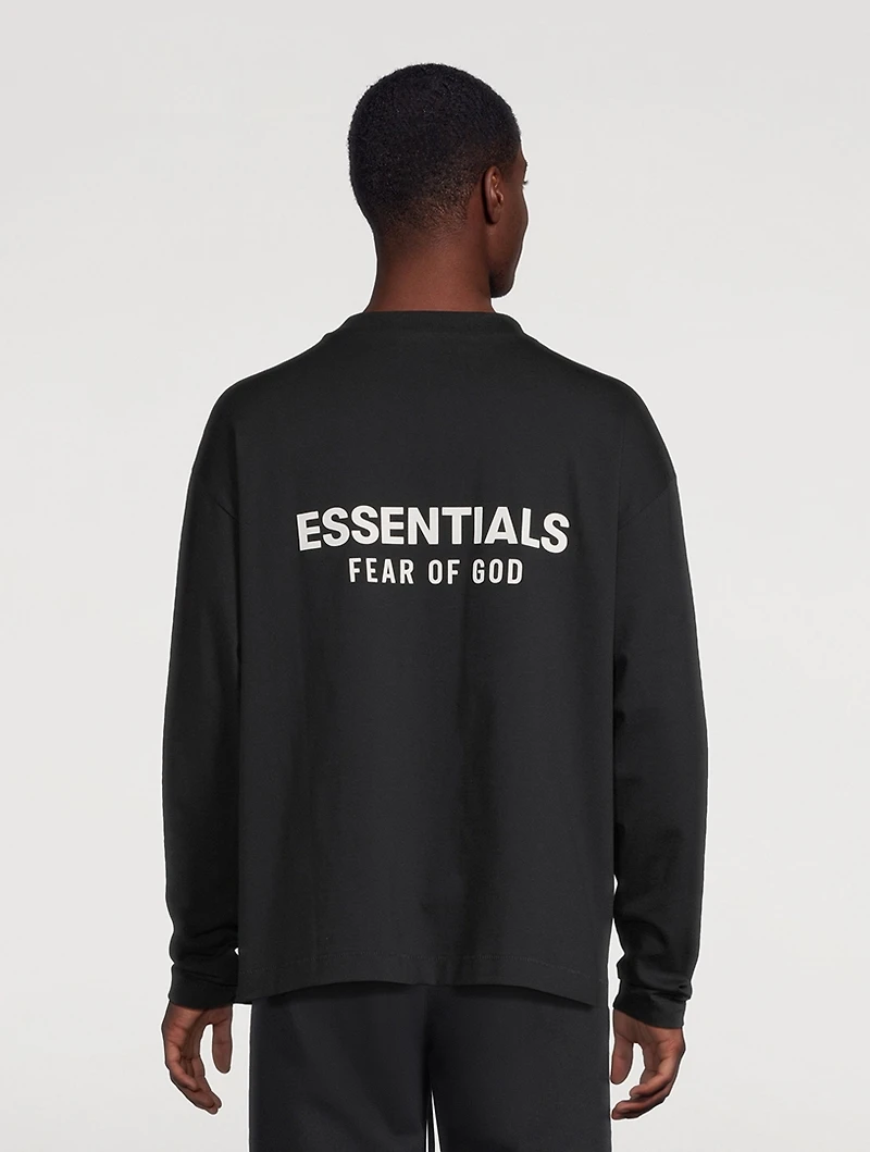 Relaxed Logo Long-Sleeve T-Shirt