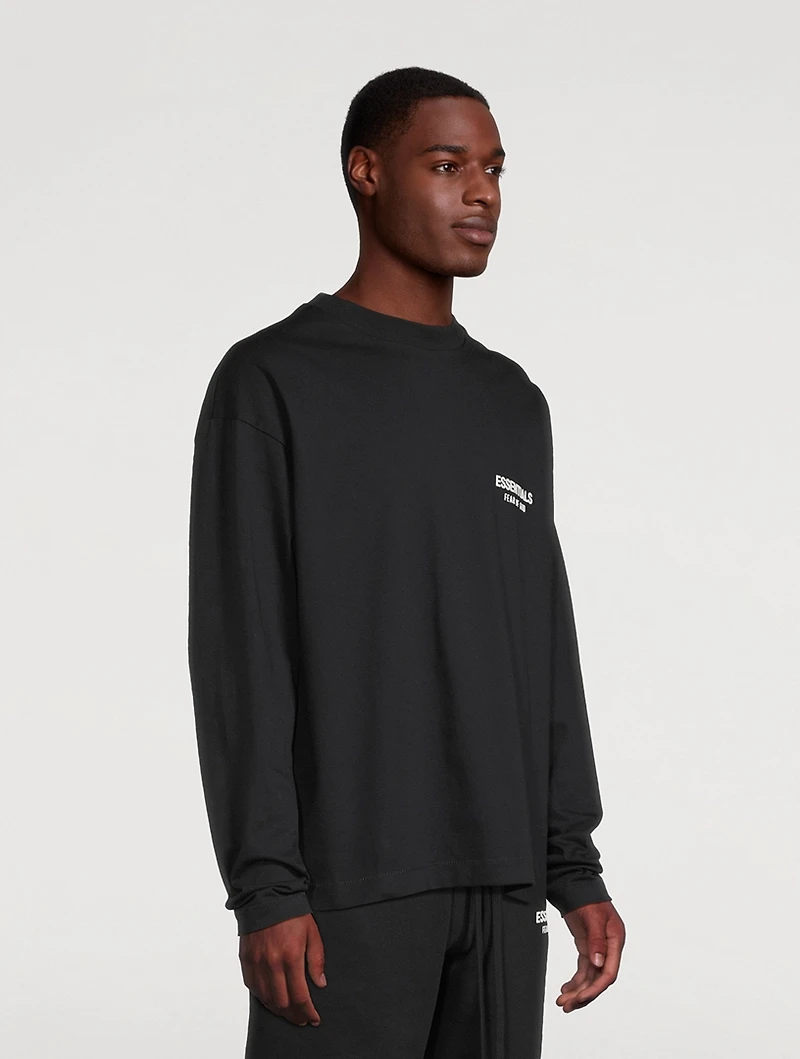 Relaxed Logo Long-Sleeve T-Shirt