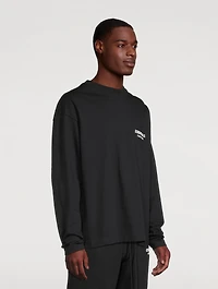 Relaxed Logo Long-Sleeve T-Shirt