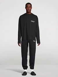 Relaxed Logo Long-Sleeve T-Shirt