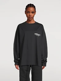 Relaxed Logo Long-Sleeve T-Shirt