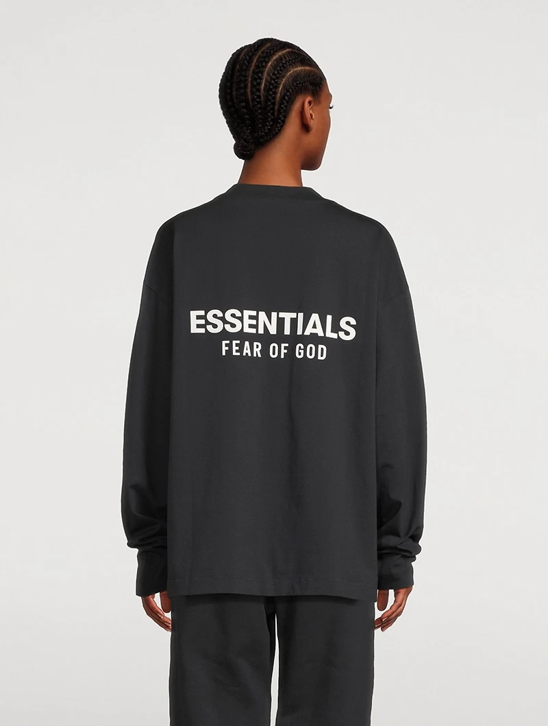 Relaxed Logo Long-Sleeve T-Shirt