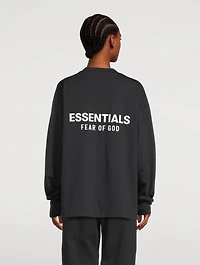 Relaxed Logo Long-Sleeve T-Shirt