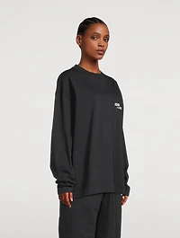 Relaxed Logo Long-Sleeve T-Shirt
