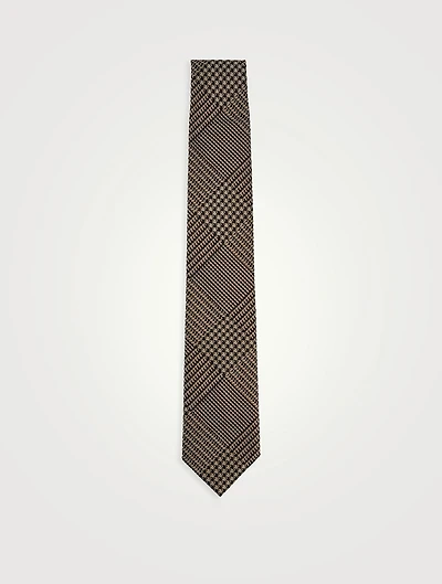 Patterned Silk Tie