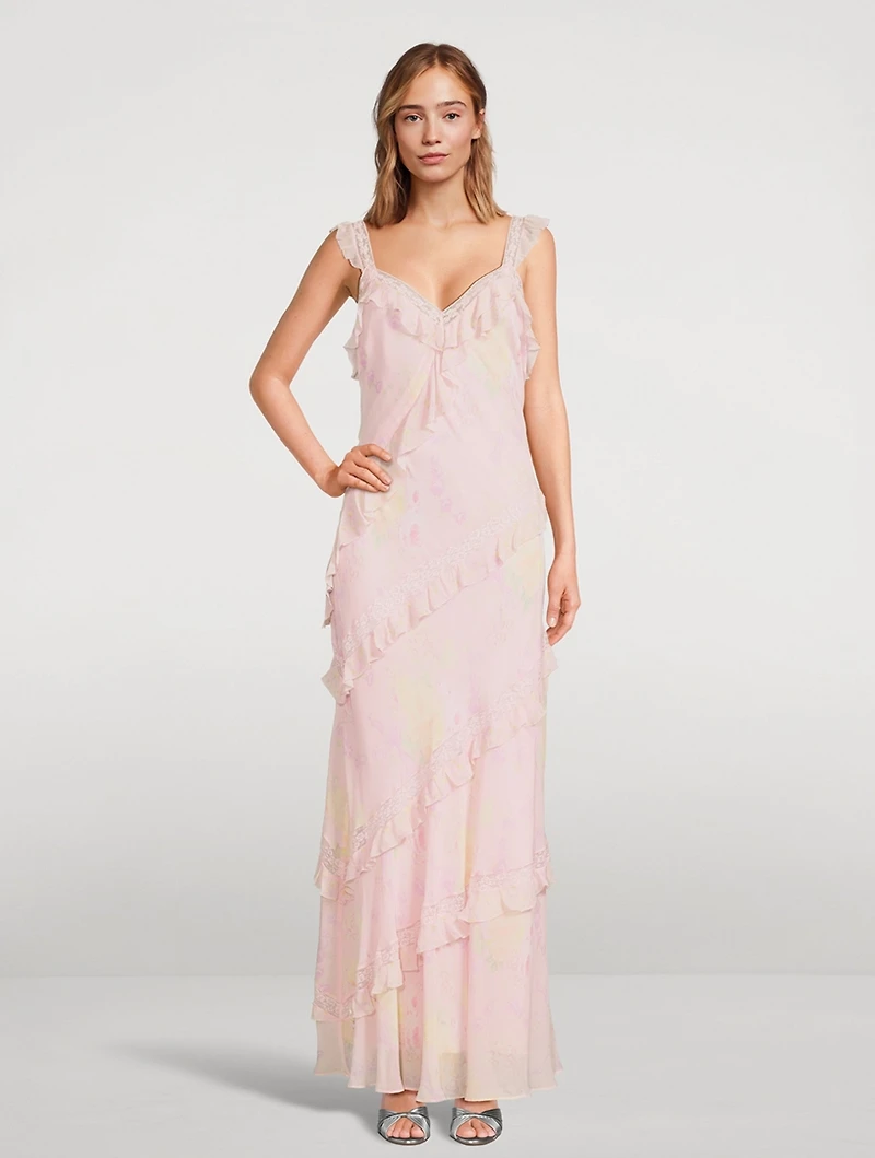 Radiance Ruffled Maxi Dress