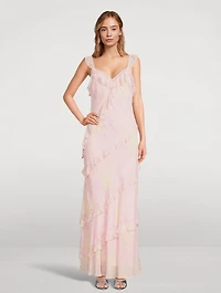 Radiance Ruffled Maxi Dress