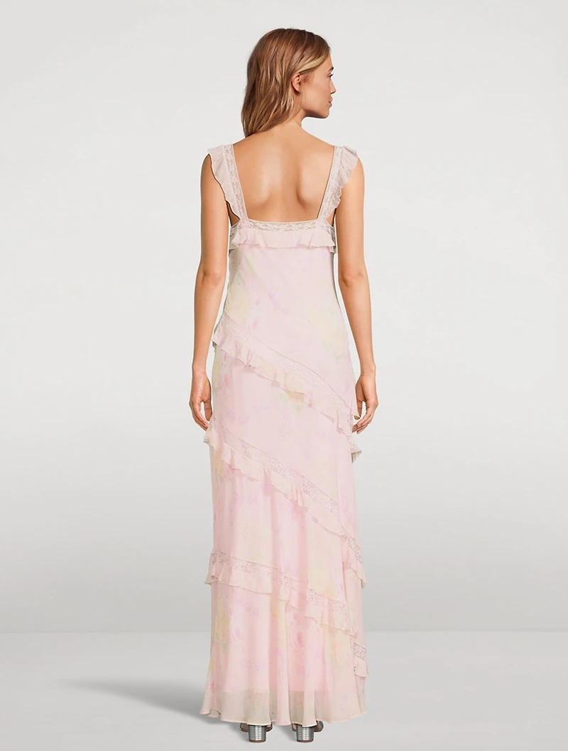 Radiance Ruffled Maxi Dress
