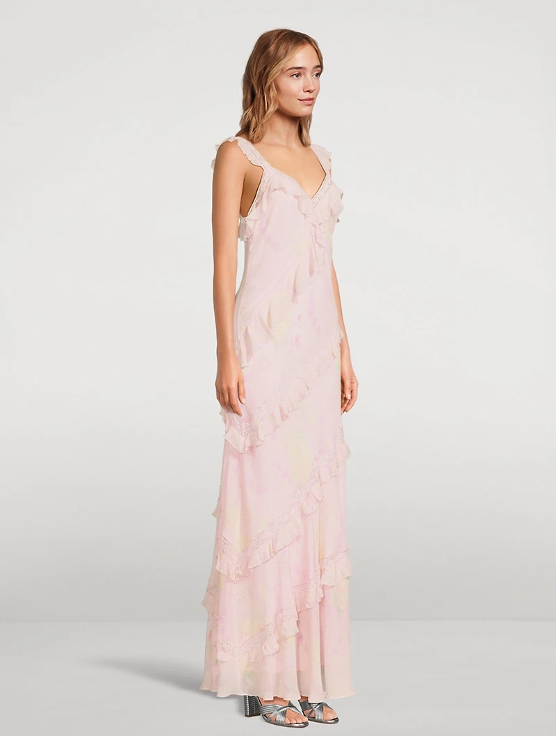 Radiance Ruffled Maxi Dress