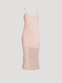 Lunaria Embellished Lace Midi Dress