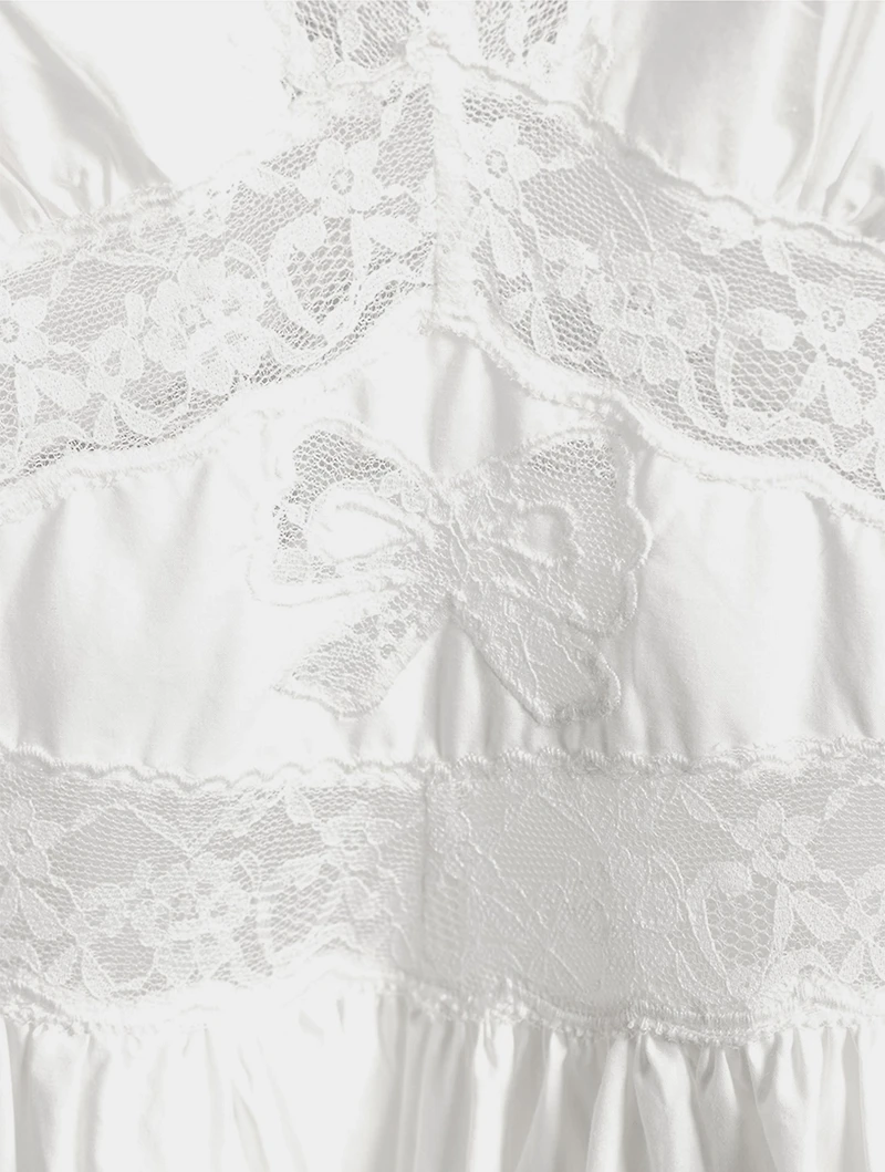 Zima Lace Mini Dress