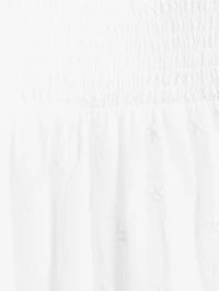 Miloti Eyelet Lace Maxi Skirt