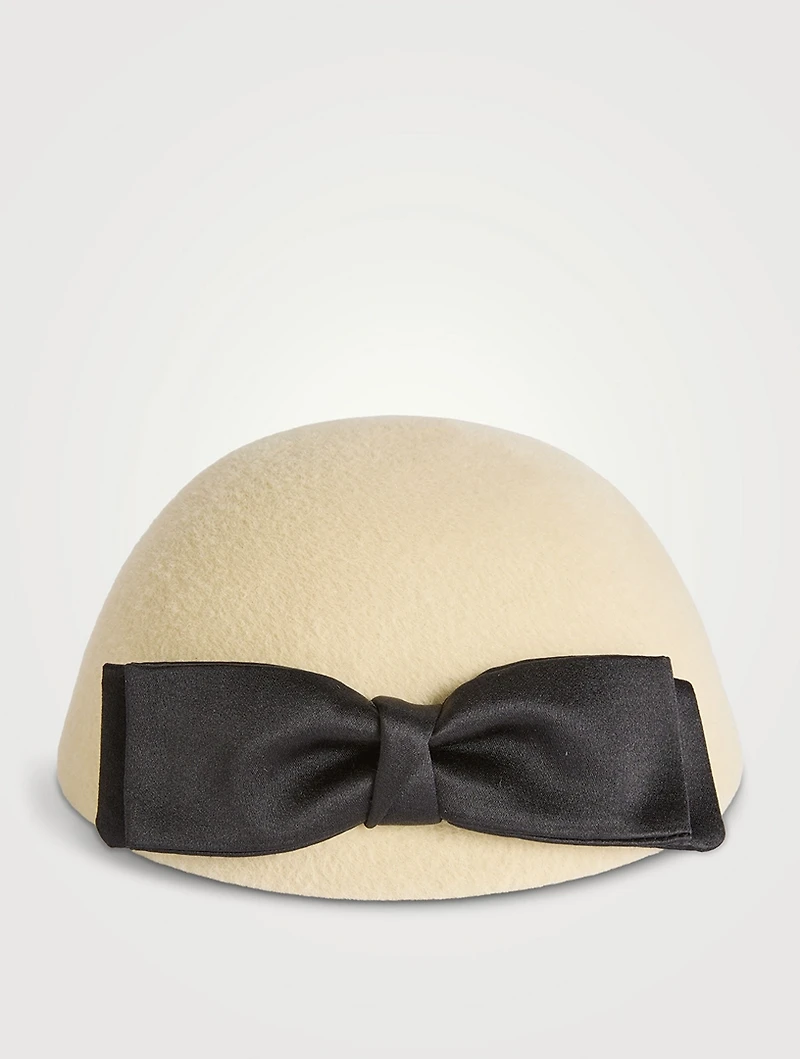Beret With Bow