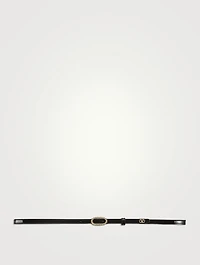 VLogo Signature Leather Belt
