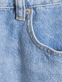 Broderie Anglaise Denim Shorts