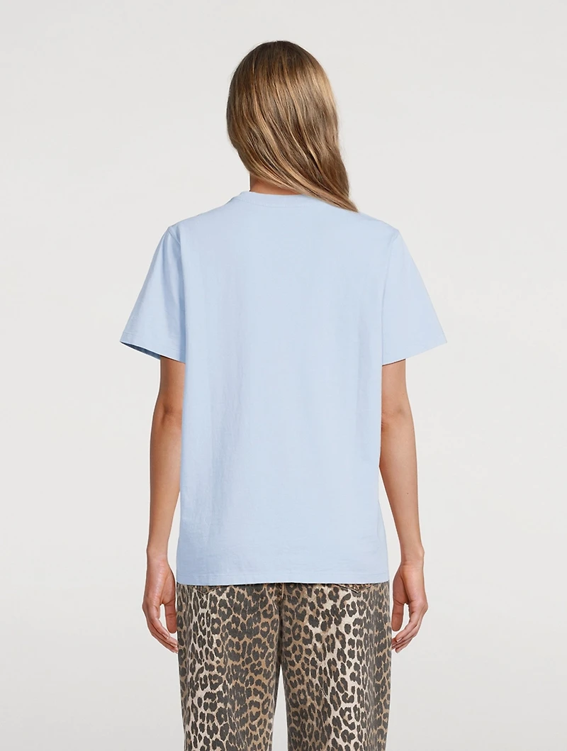 Re-cut Basic Cotton Jersey Relaxed T-shirt