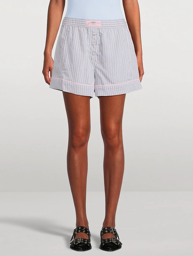 Boxer Shorts Stripe Print