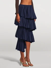 Spiral Knit Skirt