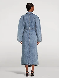 Denim Trench Coat