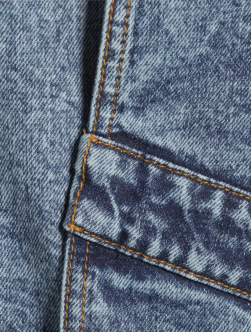 Denim Trench Coat