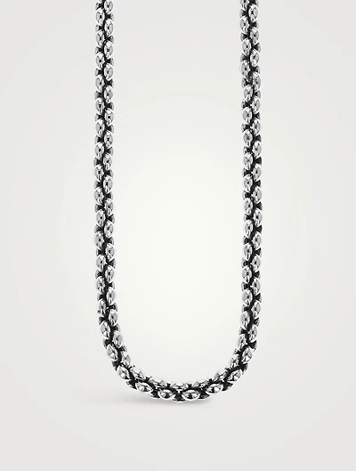 Silver Small Infinity Link Necklace