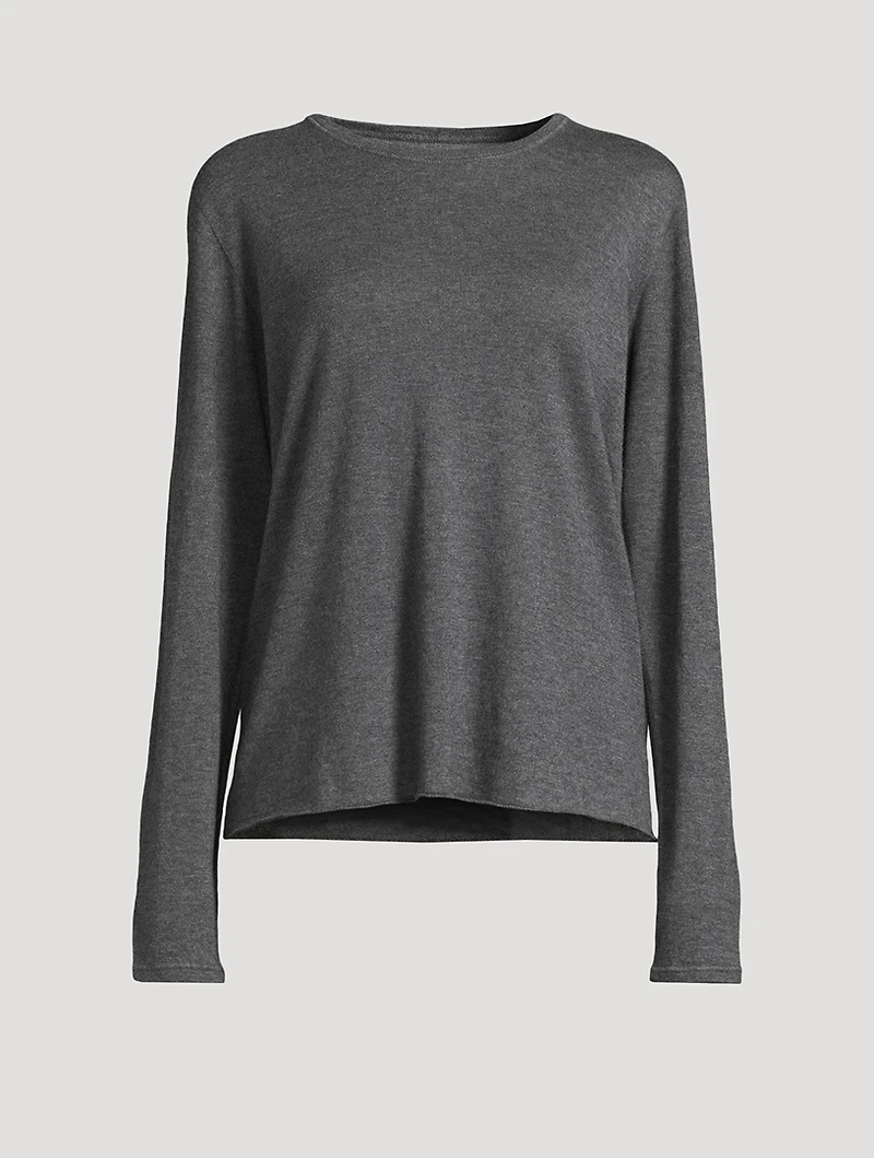 Cashmere Long-Sleeve T-Shirt