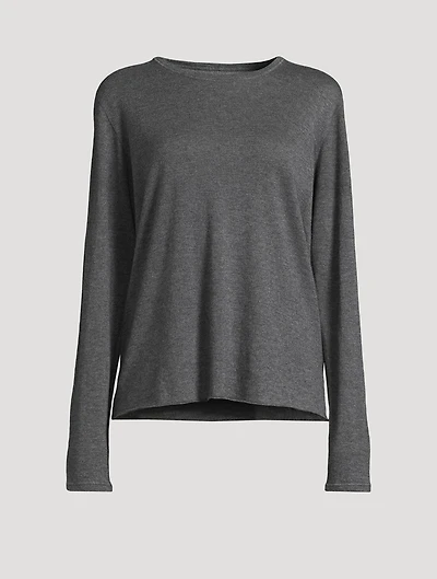Cashmere Long-Sleeve T-Shirt