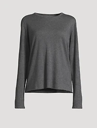 Cashmere Long-Sleeve T-Shirt
