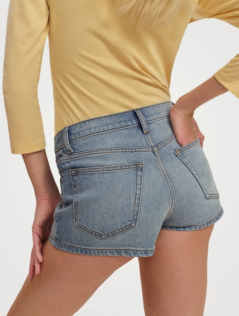Reformation x Devon Lee Carlson Jensen Denim Shorts