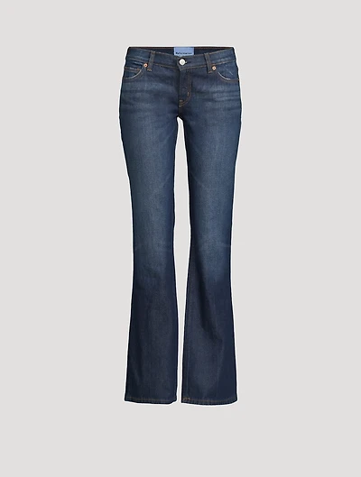 Reformation x Devon Lee Carlson Kenny Low-Rise Bootcut Jeans