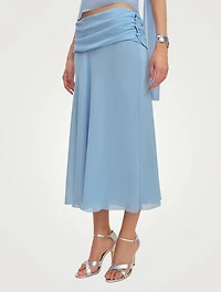 Reformation x Devon Lee Carlson Olivia Midi Skirt