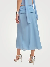 Reformation x Devon Lee Carlson Olivia Midi Skirt
