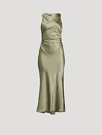 Casette Silk Maxi Dress