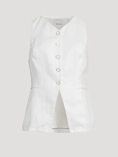 Aspen Linen Vest