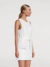 Aspen Linen Vest