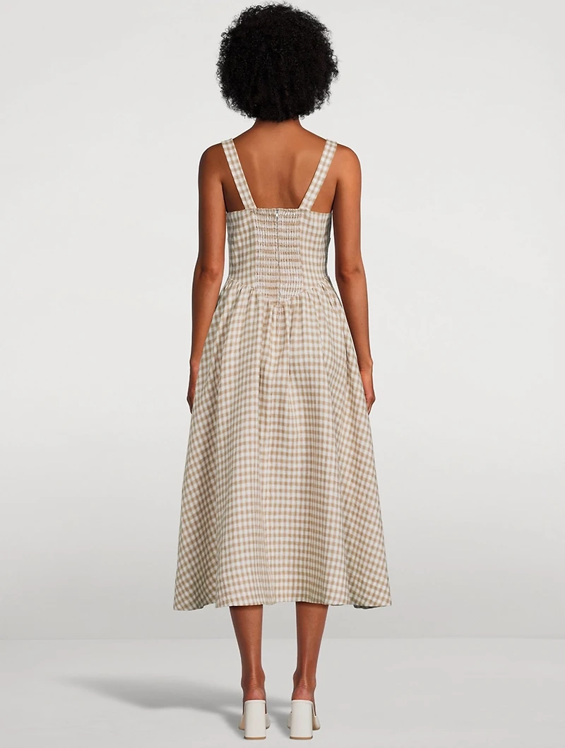 Balia Dress Gingham Print
