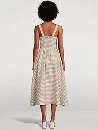 Balia Dress Gingham Print