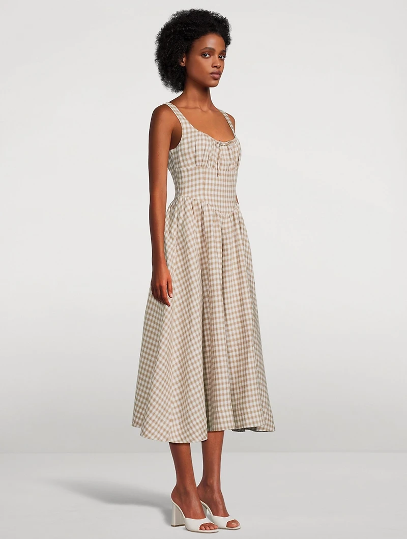 Balia Dress Gingham Print